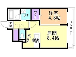 札幌市営東西線 琴似駅 徒歩2分 5階/-
