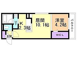 札幌市営東西線 琴似駅 徒歩2分 4階/-