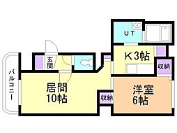 タウンコート山鼻 1階/102