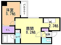 シティレジデンス桑園 2階
