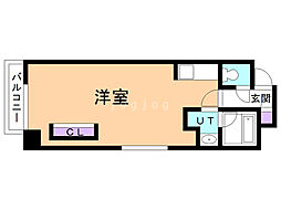 アイビーパレス31 ワンルームの間取図画像