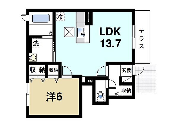 同じ建物の物件間取り写真 - ID:229009095839