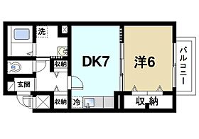 ロハス新大宮  ｜ 奈良県奈良市芝辻町2丁目（賃貸アパート1DK・2階・37.35㎡） その2