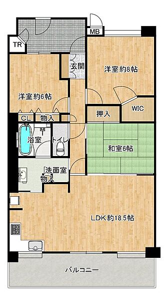間取り：326000265788