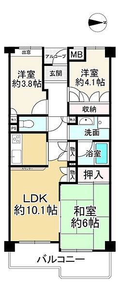 間取り：329000144926