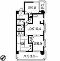シティマンション大名3階13.5万円