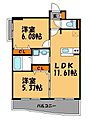 ルッシェ渡辺通9階13.3万円