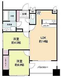 グランパーク天神 8階