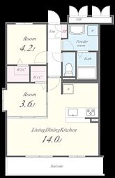 レトワール今川 5階/501