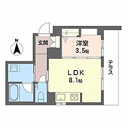 プロキオン大濠 1階