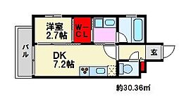 サンヒルズ大橋駅前 9階/-