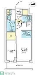 世田谷区赤堤2丁目マンション 1DKの間取図画像