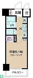 日神パレステージ三軒茶屋2 1Kの間取図画像