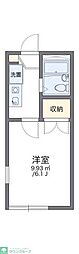レオパレスイキ明大前 1Kの間取図画像