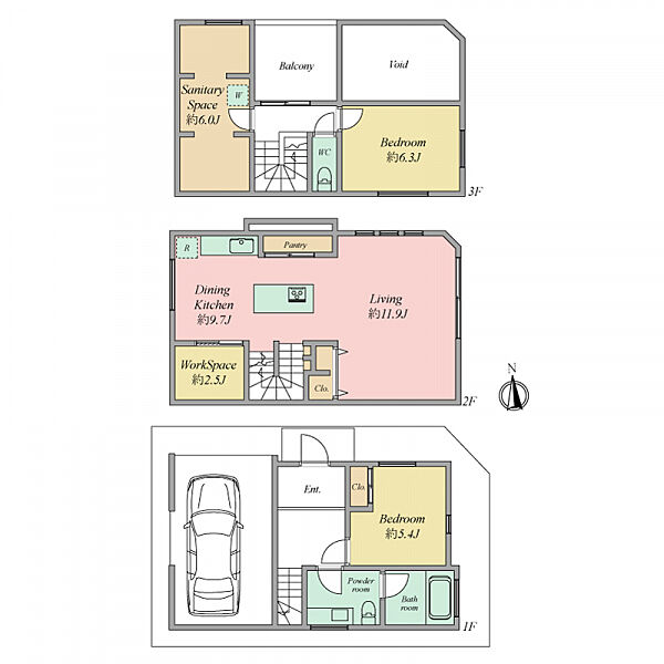 間取り：313004447383