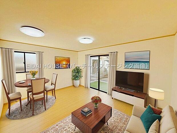 バーチャルステージング画像