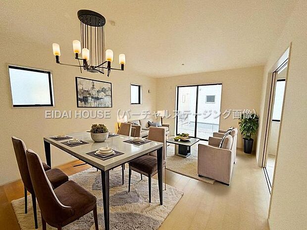 バーチャルステージング画像