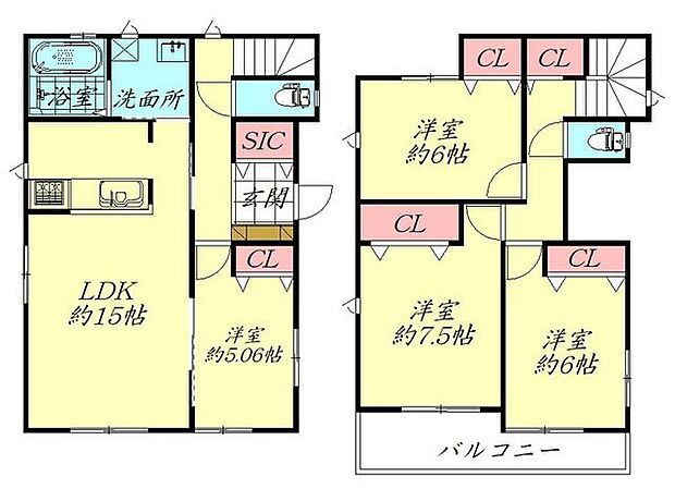 間取図（平面図）