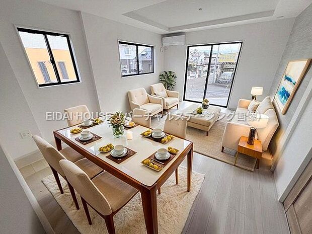 バーチャルステージング画像