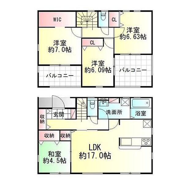間取図（平面図）