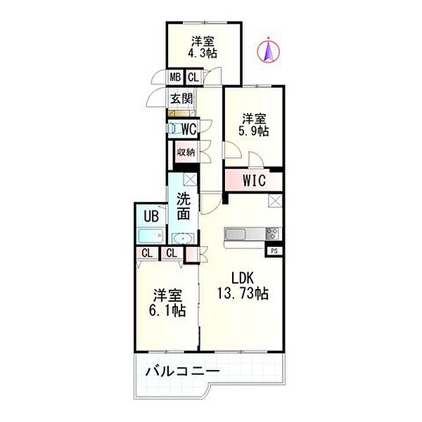 間取り：304000319059