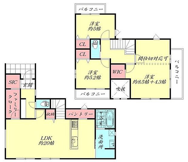 間取図（平面図）