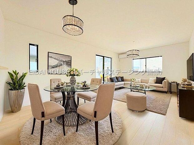 バーチャルステージング画像