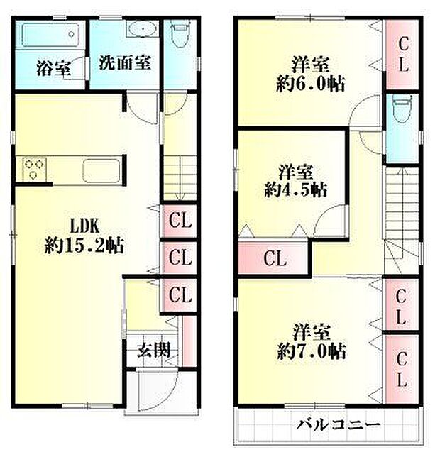 間取図（平面図）