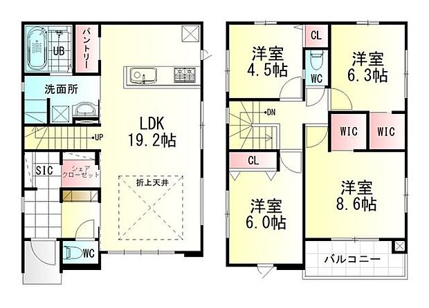 間取図（平面図）
