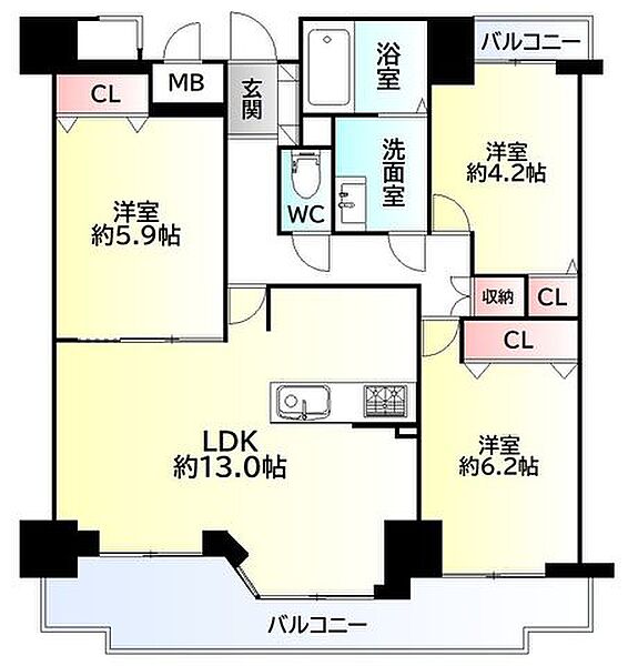 間取り：304000336860