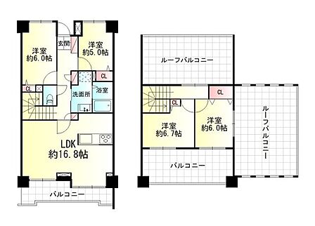 4LDK 間取り
