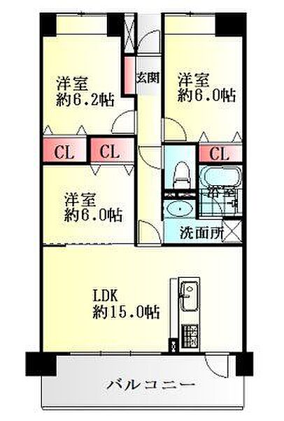 間取り：304000347325