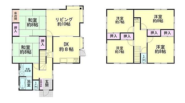 間取り：304000347625