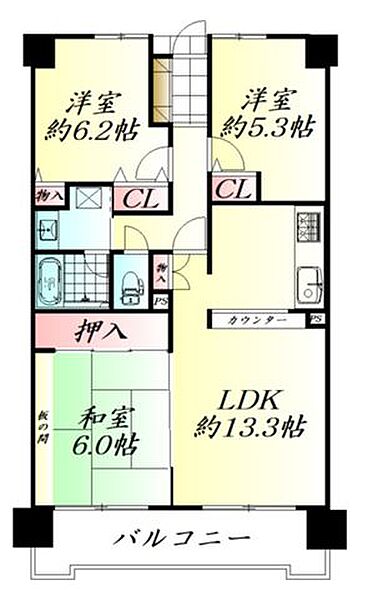 間取り：304000347683