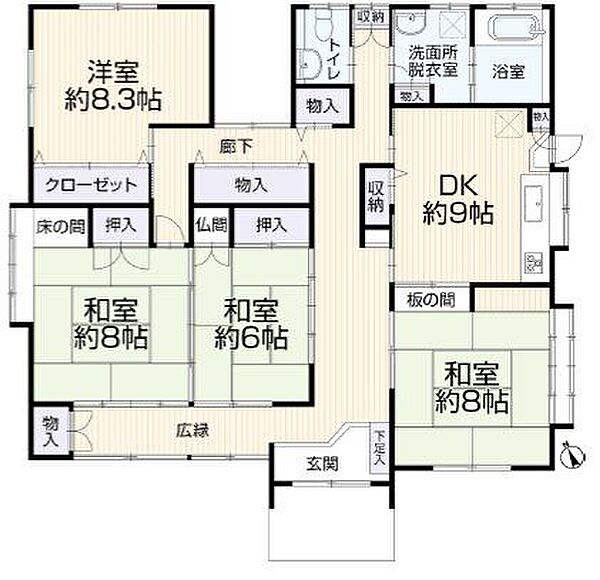 間取り：304000353488