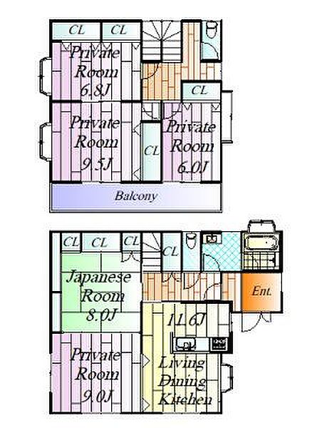 間取り：304000307876