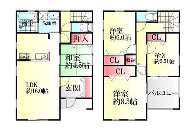 間取図(平面図)