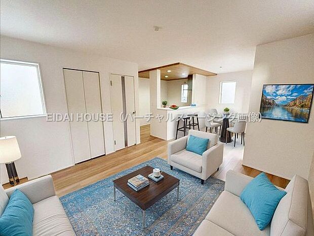 バーチャルステージング画像