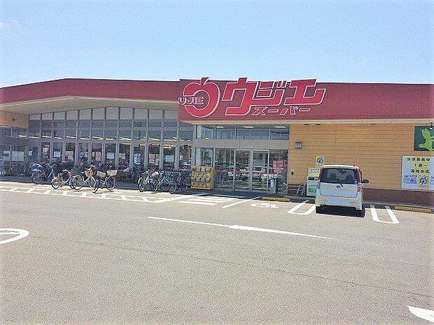 ウジエスーパー袋原店 徒歩21分。 1680m