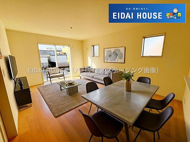 バーチャルステージング画像