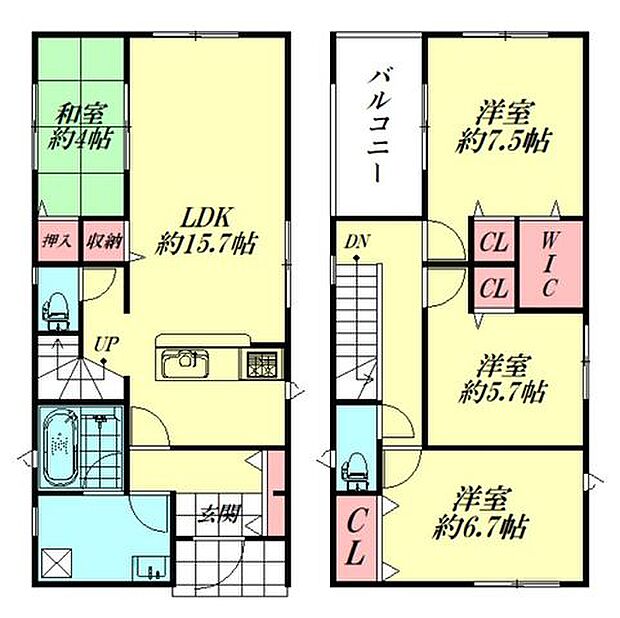 間取図（平面図）