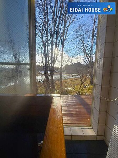 浴室からの眺望