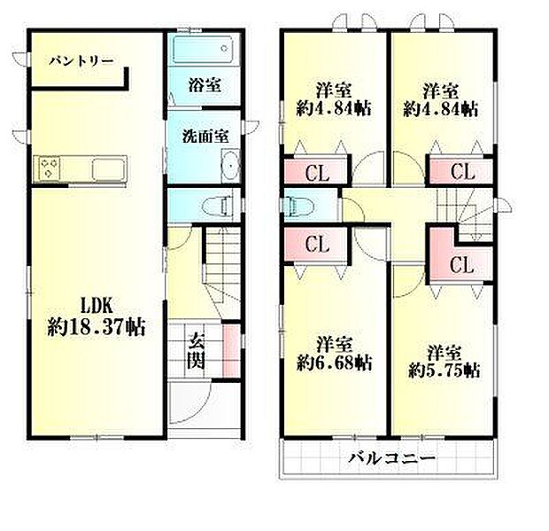 間取図（平面図）