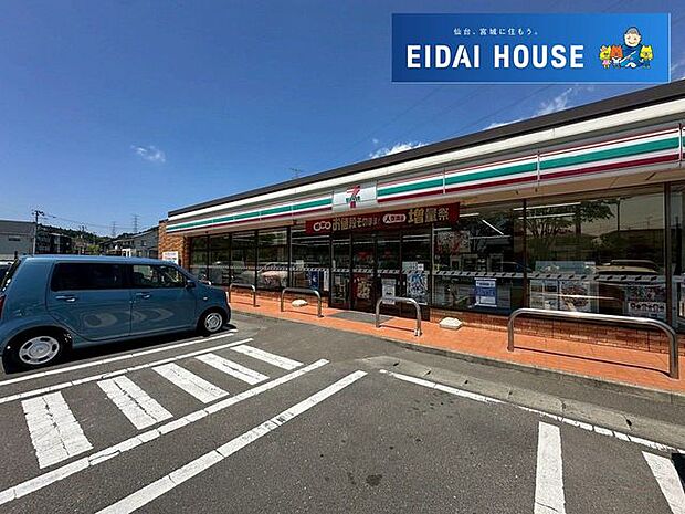 セブンイレブン利府神谷沢店 徒歩11分。 860m