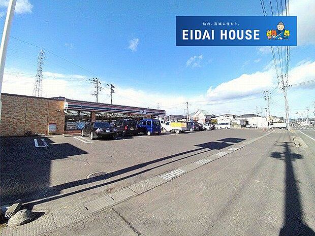 セブンイレブン柴田船岡新栄店 徒歩4分。 310m