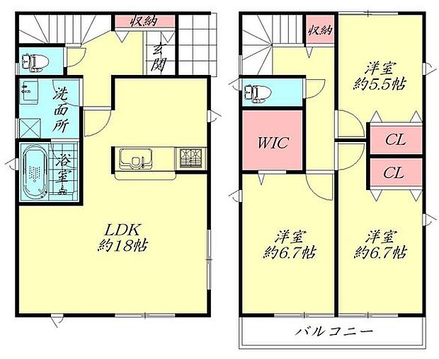 間取図（平面図）