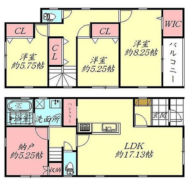 間取図（平面図）