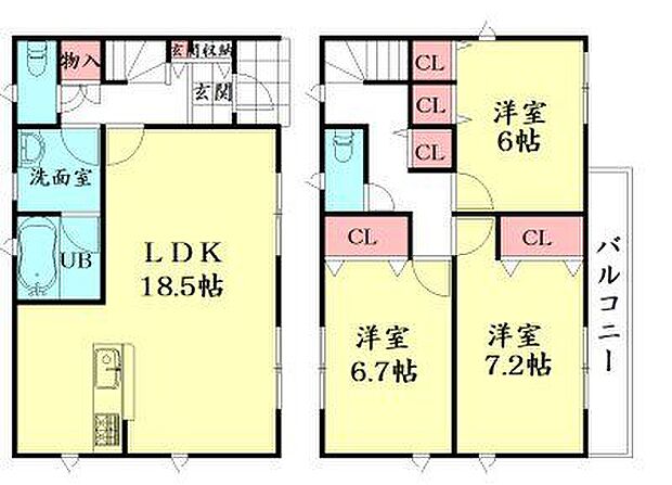 間取図(平面図)