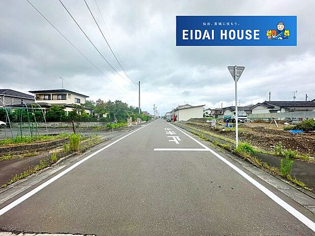 前面道路含む外観