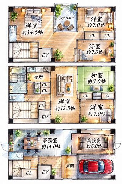 間取り：304000353322